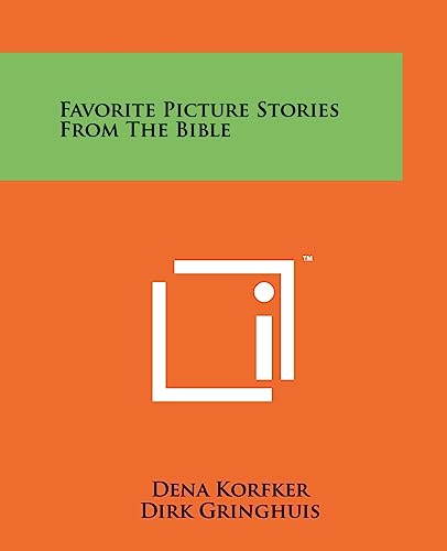 Stock image for Favorite Picture Stories From The Bible for sale by Lucky's Textbooks