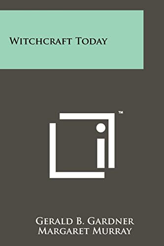 Witchcraft Today (9781258175979) by Gardner, Gerald B