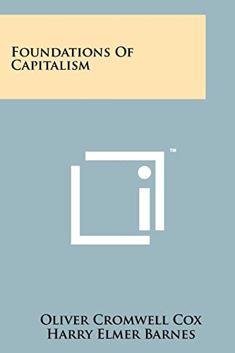 Stock image for Foundations Of Capitalism [Soft Cover ] for sale by booksXpress