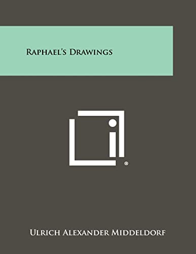 Stock image for Raphael's Drawings for sale by THE SAINT BOOKSTORE
