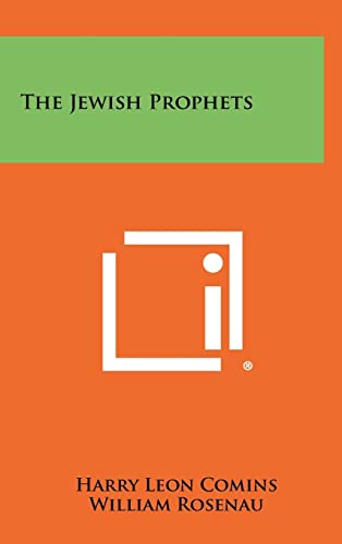 Stock image for The Jewish Prophets for sale by Lucky's Textbooks