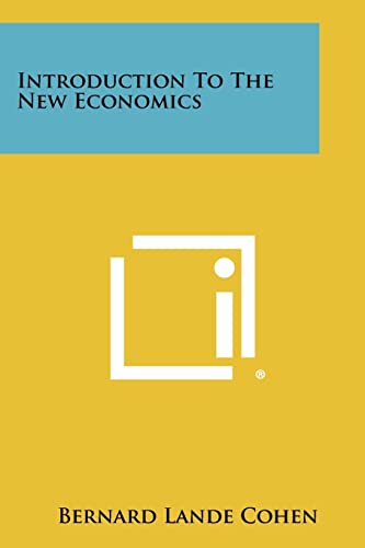 Stock image for Introduction to the New Economics for sale by ALLBOOKS1