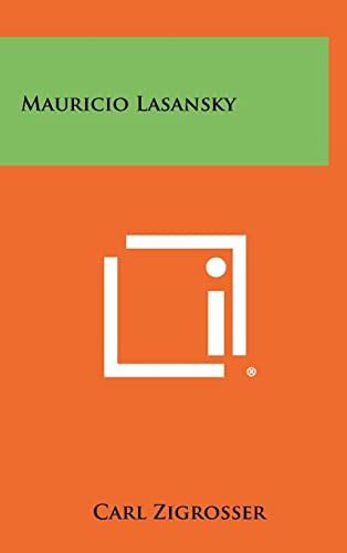Beispielbild fr Mauricio Lasansky zum Verkauf von THE SAINT BOOKSTORE