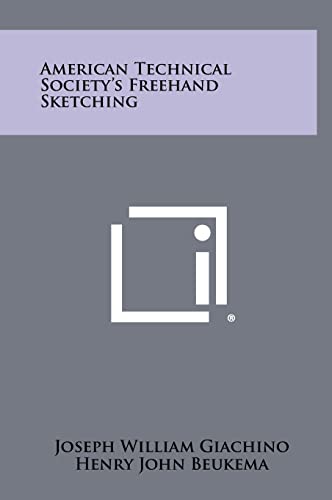 9781258427429: American Technical Society's Freehand Sketching