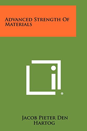 Stock image for Advanced Strength of Materials for sale by THE SAINT BOOKSTORE