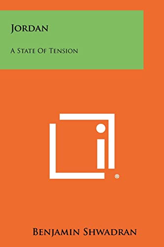 Stock image for Jordan: A State of Tension for sale by Lucky's Textbooks