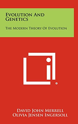 9781258435813: Evolution And Genetics: The Modern Theory Of Evolution