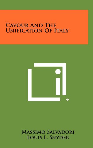 9781258478940: Cavour And The Unification Of Italy