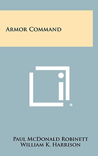 9781258489137: Armor Command
