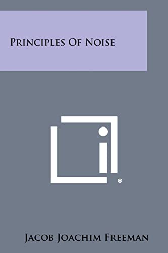 Imagen de archivo de Principles Of Noise a la venta por Ammareal