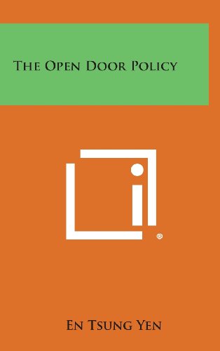 9781258627676: The Open Door Policy