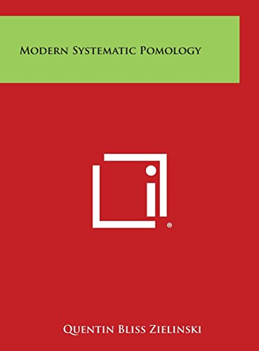 9781258653996: Modern Systematic Pomology