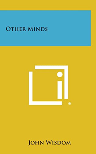 9781258663421: Other Minds