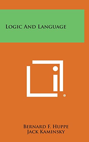 Stock image for Logic and Language for sale by Lucky's Textbooks