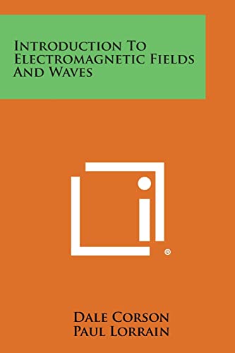Imagen de archivo de Introduction to Electromagnetic Fields and Waves a la venta por GF Books, Inc.