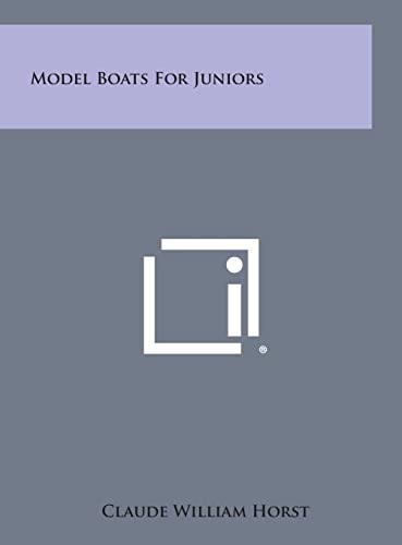 Stock image for Model Boats for Juniors for sale by Lucky's Textbooks