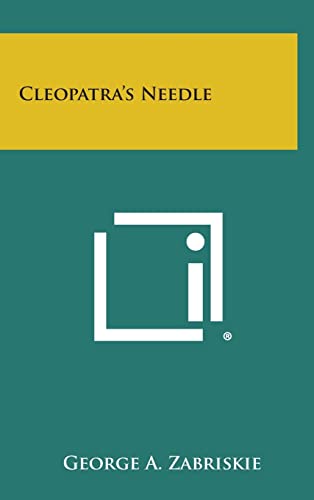 Beispielbild fr Cleopatra's Needle zum Verkauf von Buchpark