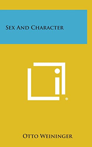 9781258913991: Sex and Character