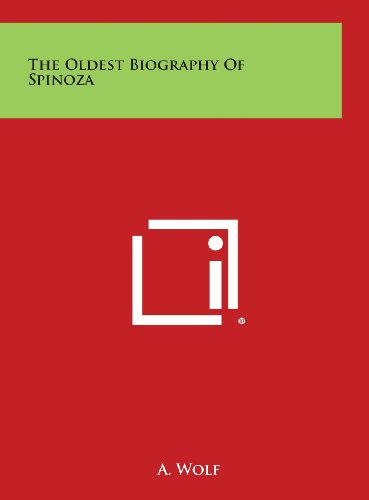 9781258947392: The Oldest Biography of Spinoza