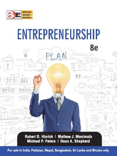 Beispielbild fr Entrepreneurship zum Verkauf von dsmbooks