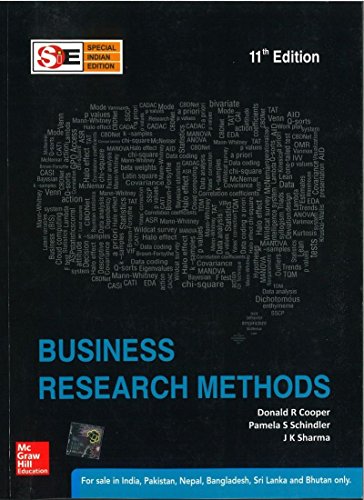 9781259001857: Business Research Methods, 11th ed.