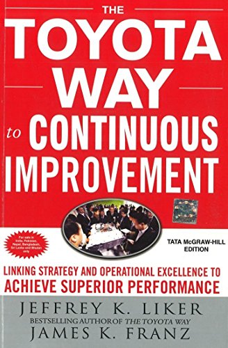 Stock image for Toyota Way To Continuous Improvement for sale by Majestic Books