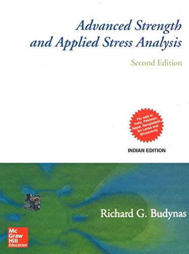 Beispielbild fr Advanced Strength and Applied Stress Analysis zum Verkauf von HPB-Red