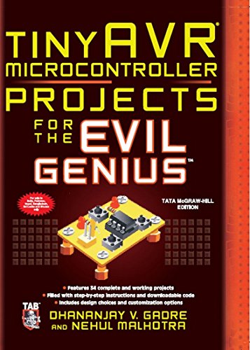 Stock image for TINY AVR MICROCONTROLLER PROJECTS FOR THE EVIL GENIUS 1ST EDITIO for sale by SMASS Sellers