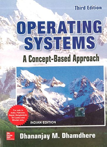 Stock image for Operating Systems A Concept Based Approach for sale by dsmbooks