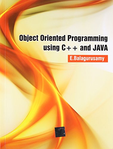 Stock image for Object Oriented Programming Using C++ and JAVA for sale by dsmbooks