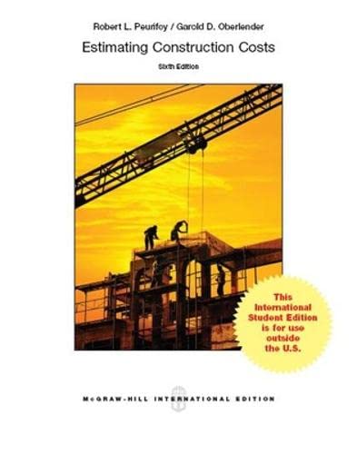 9781259010828: Estimating Construction Costs (Asia Higher Education Engineering/Computer Science Civil Engineering)