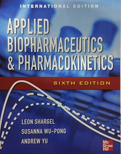 Beispielbild fr Applied Biopharmaceutics & Pharmacokinetics zum Verkauf von WorldofBooks