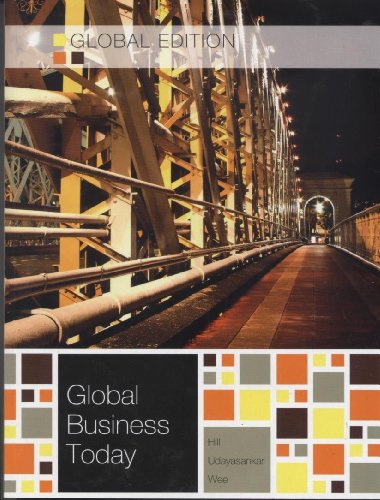 Stock image for Global Business Today - Global edition for sale by medimops