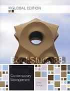 9781259011795: Contemporary Management 8th by Gareth R. Jones and Jennifer M. George (2013)