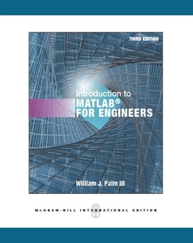 Imagen de archivo de Introduction to MATLAB for Engineers a la venta por GF Books, Inc.