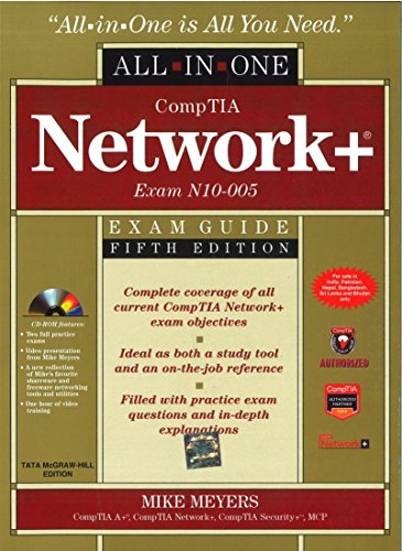 9781259025532: COMPTIA NETWORK+ CERTIFICATION ALL-IN-ONE EXAM GUIDE, 5TH EDITION (EXAM N10-005) [Paperback] [Jan 01, 2012] Michael Meyers