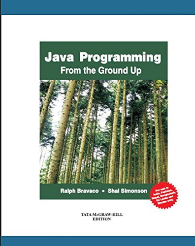 9781259025631: JAVA Programming From the Ground Up [Paperback] Ralph Bravaco