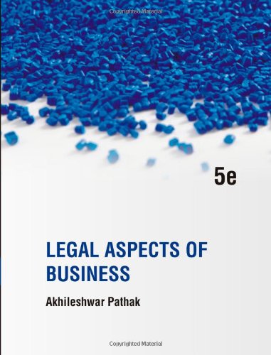 9781259026584: Legal Aspects Of Business