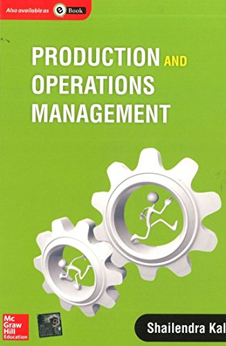 9781259026591: Production And Operations Management
