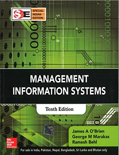 Imagen de archivo de Management Information Systems a la venta por ThriftBooks-Atlanta