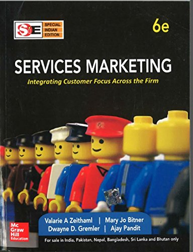 Beispielbild fr Services Marketing, 6th Edition, Indian Edition zum Verkauf von ThriftBooks-Atlanta