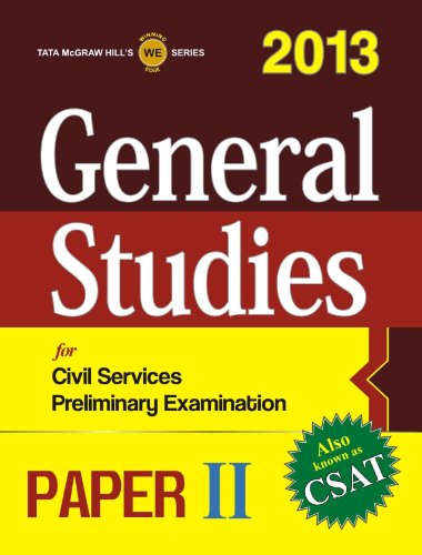 9781259027161: General Studies Paper II 2013 (CSAT)