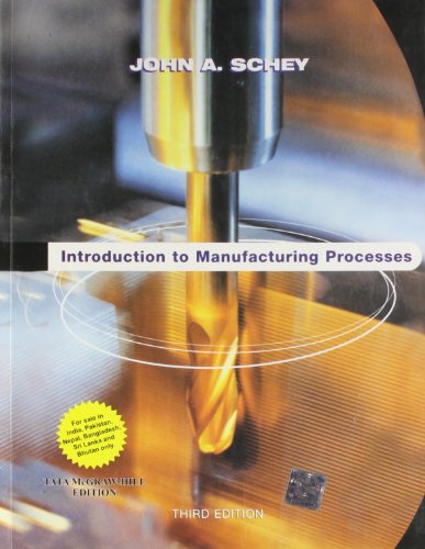 9781259027529: Introduction to Manufacturing Processes 3/ed