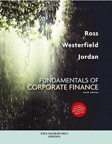 9781259027628: Fundamentals of Corporate Finance, ninth edition