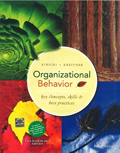 Stock image for Organizational Behavior: Key Concepts, Skills & Best Practices for sale by dsmbooks