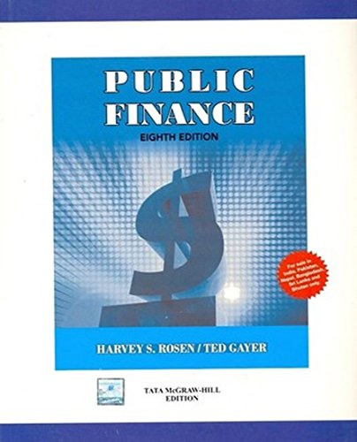 Beispielbild fr Public Finance 8Ed (Pb 2019) zum Verkauf von Kanic Books