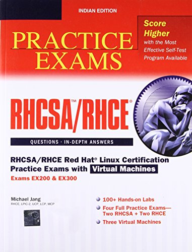 9781259029479: RHCSA/RHCE RED HAT LINUX CERTIFICATION PRACTICE EXAMS WITH VIRTUAL MACHINES (EXAMS EX200 & EX300)