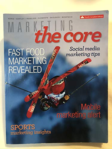 Stock image for Marketing: The Core for sale by Better World Books