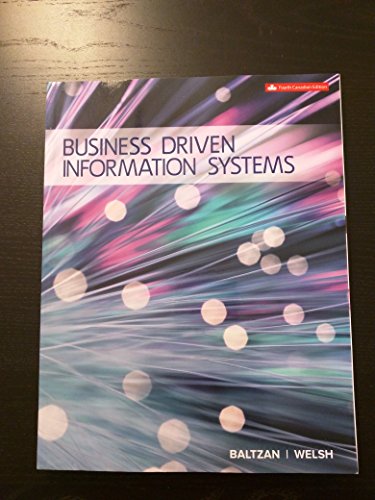 Stock image for Business Driven Information Systems for sale by Better World Books: West