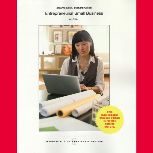 Beispielbild fr Entrepreneurial Small Business zum Verkauf von SecondSale